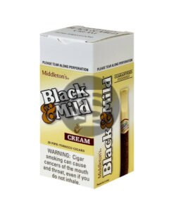 Middleton's Black & Mild Cream Cigars Box of 25