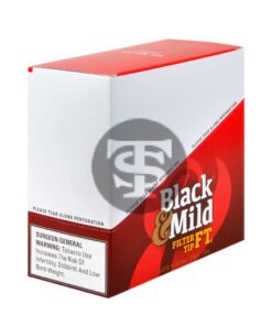 Middleton's Black & Mild Filter Tip Cigars 10 Packs of 5, Sweet