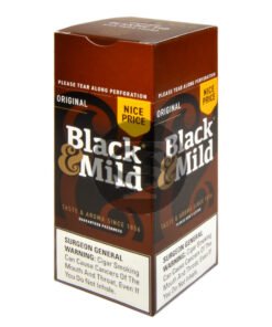 Middleton's Black & Mild Nice Price Original Plastic Tip Box of 25 Cigars