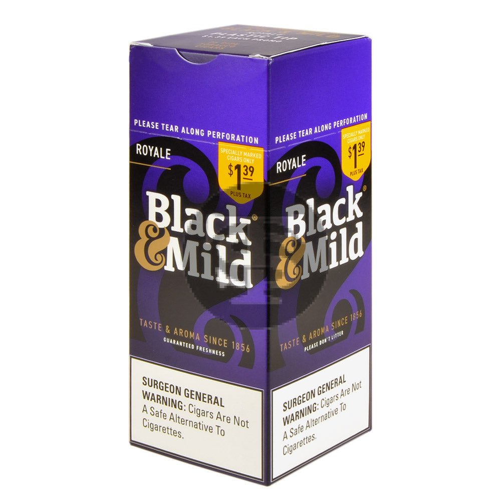 Middleton's Black & Mild Royale $1.39 Box of 25 Cigars 1 middletons black mild royale 1 39 box of 25 cigars 858