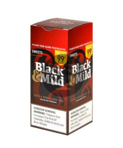 Middleton's Black & Mild Sweet 99 Cents Cigars Box of 25