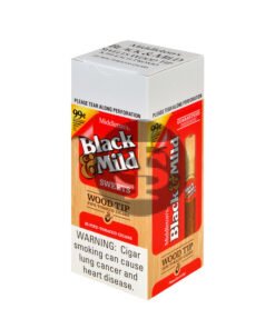 Middleton's Black & Mild Sweet Wood Tip 99 Cents Cigars Box of 25