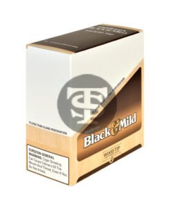 Middleton's Black & Mild Wood Tip Cigars 10 Packs of 5