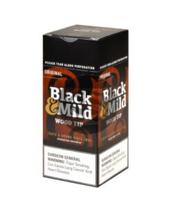 Middleton's Black & Mild Wood Tip Cigars Box of 25