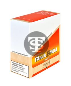 Middleton's Black & Mild Wood Tip Jazz Cigars 10 Packs of 5