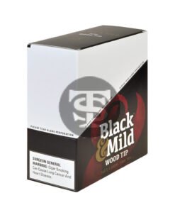 Middleton's Black & Mild Wood Tip Wine Cigars 10 Packs of 5