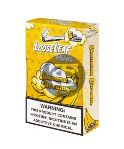 Mini Loose Leaf Banana Dream wraps, 8 packs of 5
