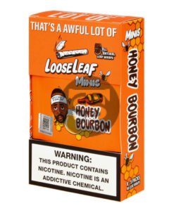 Mini Loose Leaf Honey Bourbon wraps, 8 packs of 5