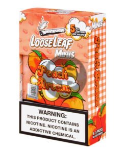 Mini Loose Leaf Peach Dream wraps, 8 packs of 5