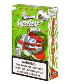 Mini Loose Leaf Watermelon Dream wraps, 8 packs of 5