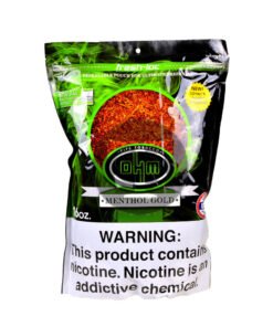 OHM Menthol Gold (Mild Mint) Pipe Tobacco 16 oz. Bag