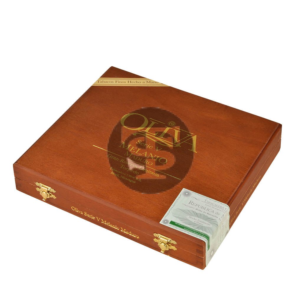 Oliva Serie V Melanio Torpedo Maduro Cigars Box of 10 1 oliva serie v melanio torpedo maduro cigars box of 10 956