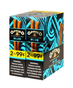 Optimo 2 for 99¢ Cigarillos 30 Pouches of 2 Blue