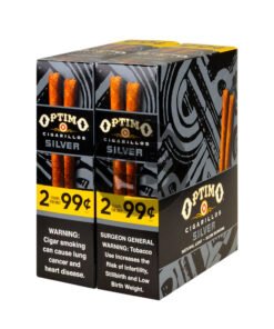 Optimo 2 for 99¢ Cigarillos 30 Pouches of 2 Silver