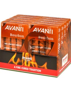 Parodi Avanti Bourbon Flavored Cigars 10 Packs of 5