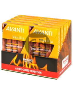 Parodi Avanti Vanilla Flavored Cigars 10 Packs of 5