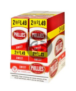 Phillies Cigarillos 2x$1.49 30 Pouches of 2 Sweet