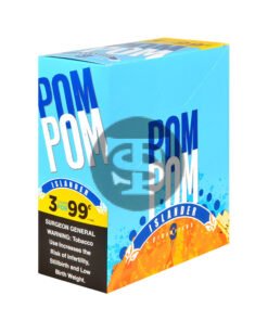 Pom Pom Cigarillos 99 Cent Pre Priced 15 Packs of 3 Cigars Islander