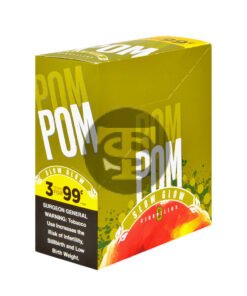 Pom Pom Cigarillos 99 Cent Pre Priced 15 Packs of 3 Cigars Slow Glow