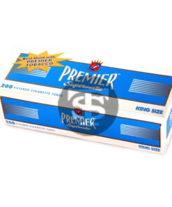 Premier Filter Tubes King Size Light 5 Cartons of 200