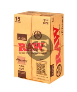 Raw Classic Papers Artesano 1 1/4 Pack of 15