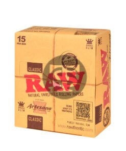 Raw Classic Papers Artesano King Size Slim Pack of 15