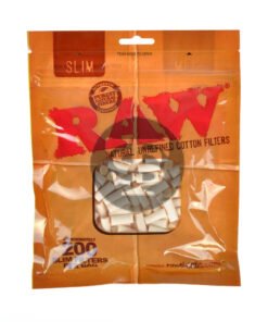 RAW Cotton Filters Slim Pack of 200