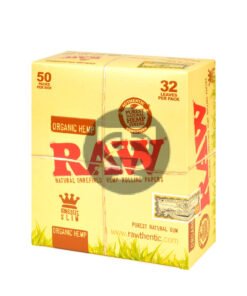 RAW Organic King Size Slim Pack of 50