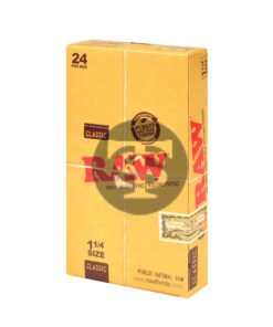 RAW Papers Classic 1 1/4 Pack of 24
