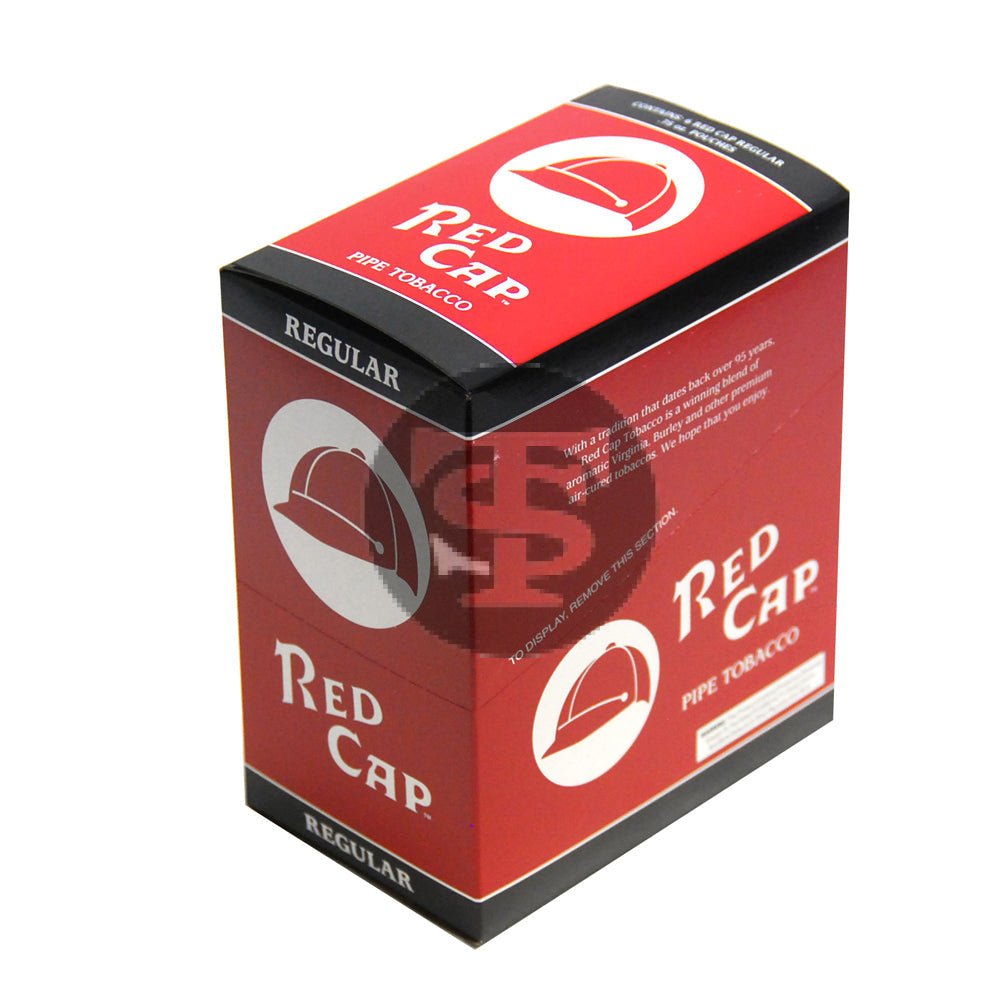Red Cap Regular Pipe Tobacco 6 Pouches of 0.75 oz. 1 red cap regular pipe tobacco 6 pouches of 0 75 oz 379