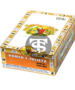 Romeo Y Julieta 1875 Deluxe 1 Glass Tubes Cigars Box of 10