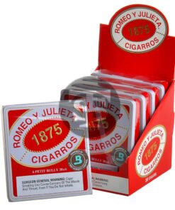 Romeo Y Julieta 1875 Petite Bully Cigars 5 Tins of 6