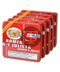 Romeo Y Julieta Mini Aroma Cigars 5 Tins of 20