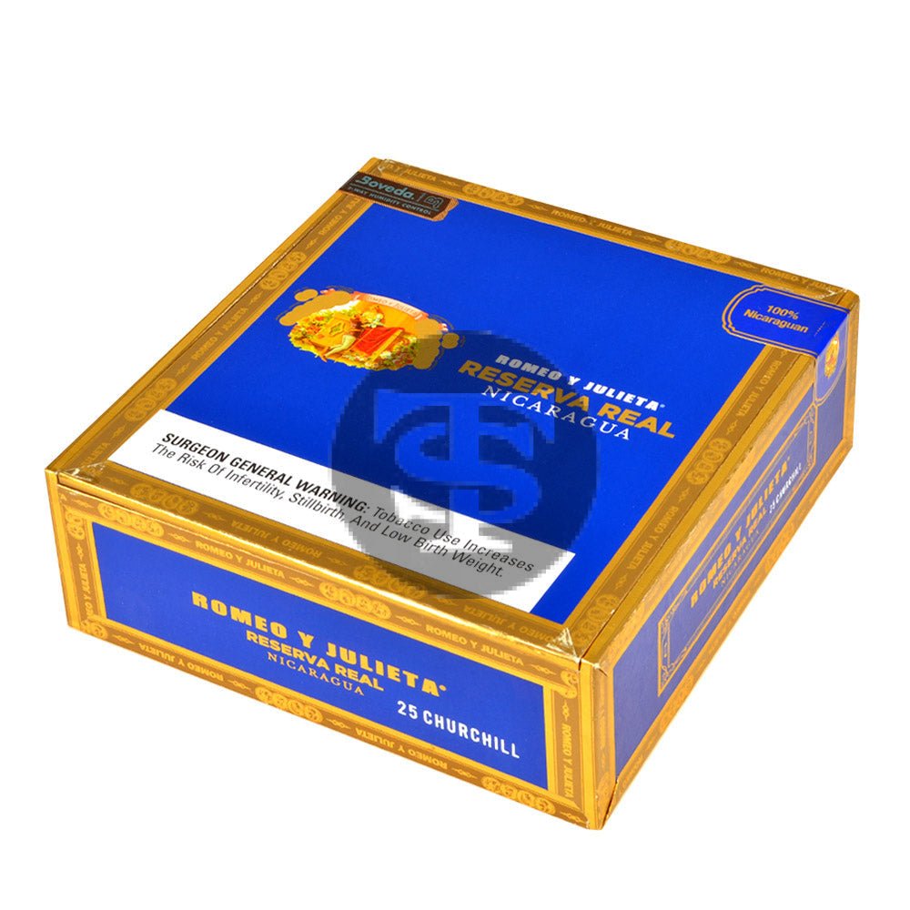 Romeo Y Julieta Reserve Real Churchill Nicaragua, 25 count box 1 romeo y julieta reserve real churchill nicaragua 25 count box 157