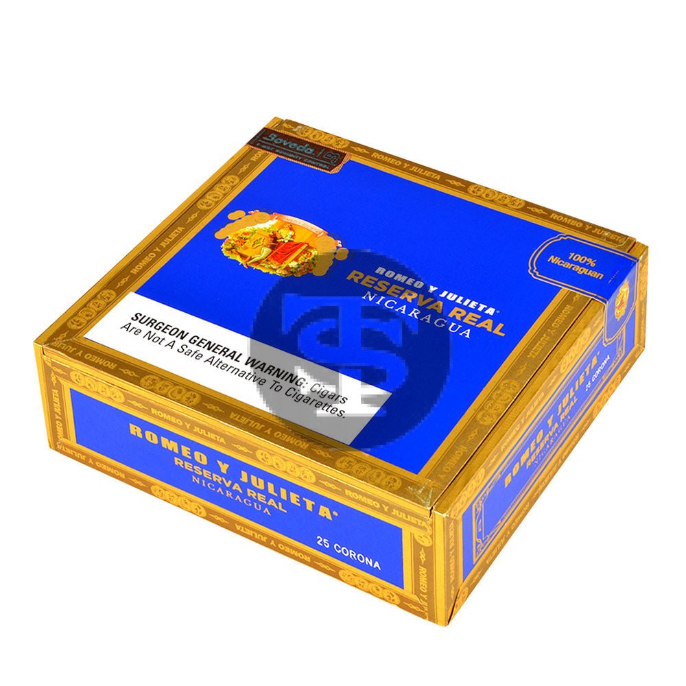 Romeo Y Julieta Reserve Real Corona Nicaragua, 25 count box 1 romeo y julieta reserve real corona nicaragua 25 count box 148