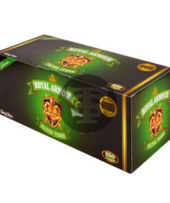Royal Armour Filter Tubes King Size Green, 1 Carton of 250