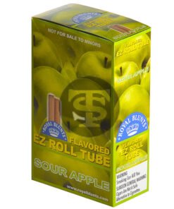 Royal Blunts EZ Roll Sour Apple Wraps 25 Pouches