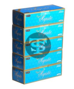 Royal Majestic Filter Tubes King Size Blue (Light) 5 Cartons of 200