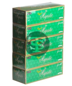 Royal Majestic Filter Tubes King Size Green (Menthol) 5 Cartons of 200