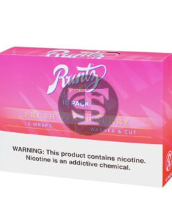 Runtz Fresh Strawberry Wraps, 10 packs of 6
