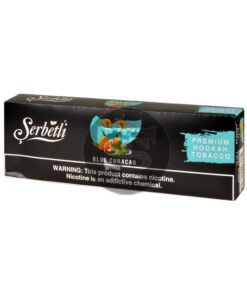 Serbetli Premium Hookah Tobacco 10 packs of 50g Blue Curacao