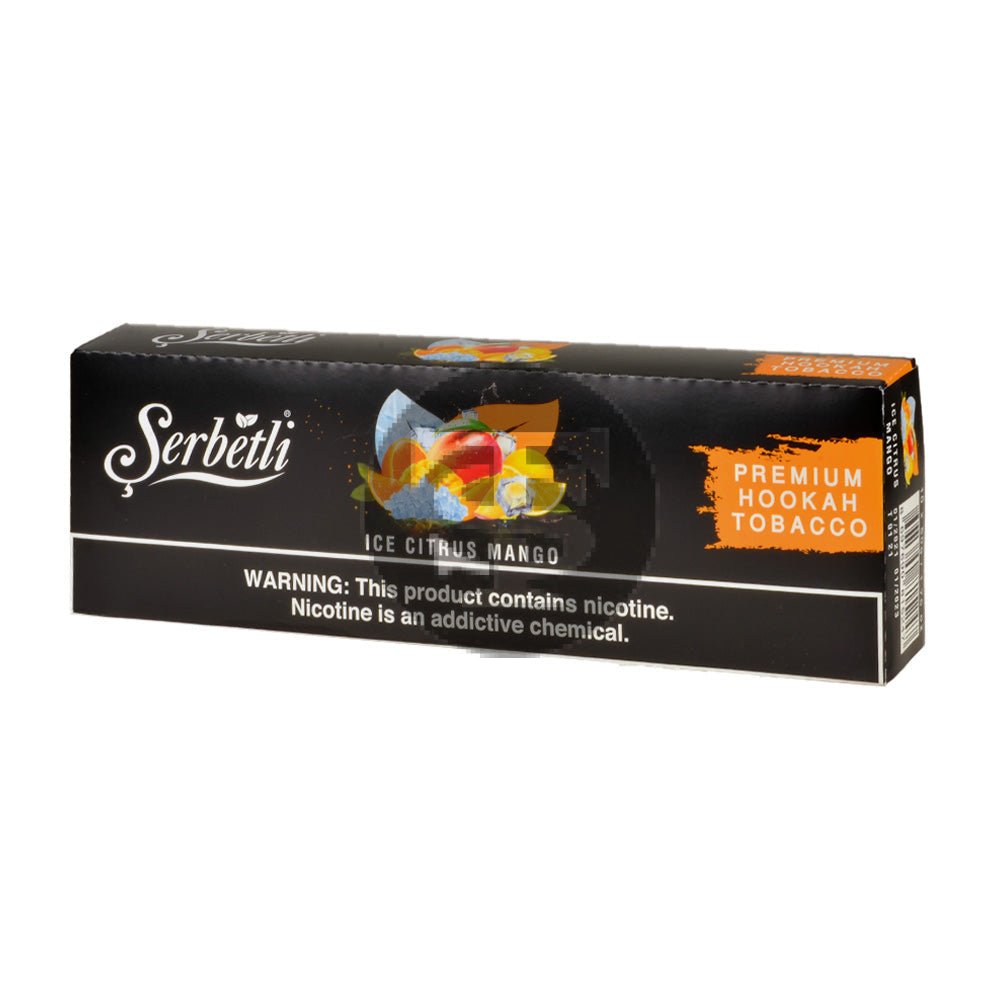 Serbetli Premium Hookah Tobacco 10 packs of 50g Ice Citrus Mango 1 serbetli premium hookah tobacco 10 packs of 50g ice citrus mango 275