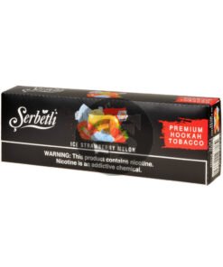 Serbetli Premium Hookah Tobacco 10 packs of 50g Ice Strawberry Melon