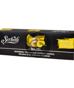 Serbetli Premium Hookah Tobacco 10 packs of 50g Lemon Cake