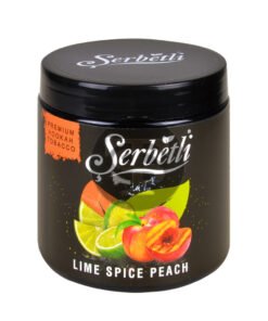 Serbetli Premium Hookah Tobacco 250g Lime Spice Peach