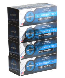 Shargio Filter Tubes 100 mm Size Blue (Light) 4 Cartons of 250