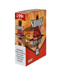 Show BK Cigarillos 2 For 99 Cent Pre Priced 15 Packs of 2 Cigars Sweet
