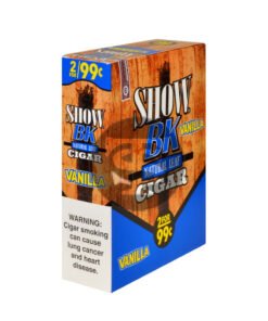 Show BK Cigarillos 2 For 99 Cent Pre Priced 15 Packs of 2 Cigars Vanilla
