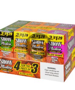 Show Cigarillos $1.29 Pre Priced 60 Pouches of 3