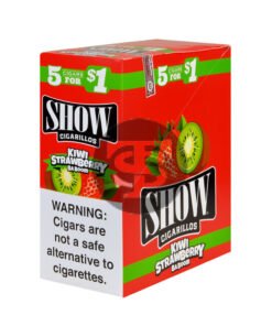 Show Cigarillos Ba Boom Pre Priced 15 Pouches of 5